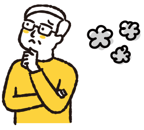 お悩みのお父さん